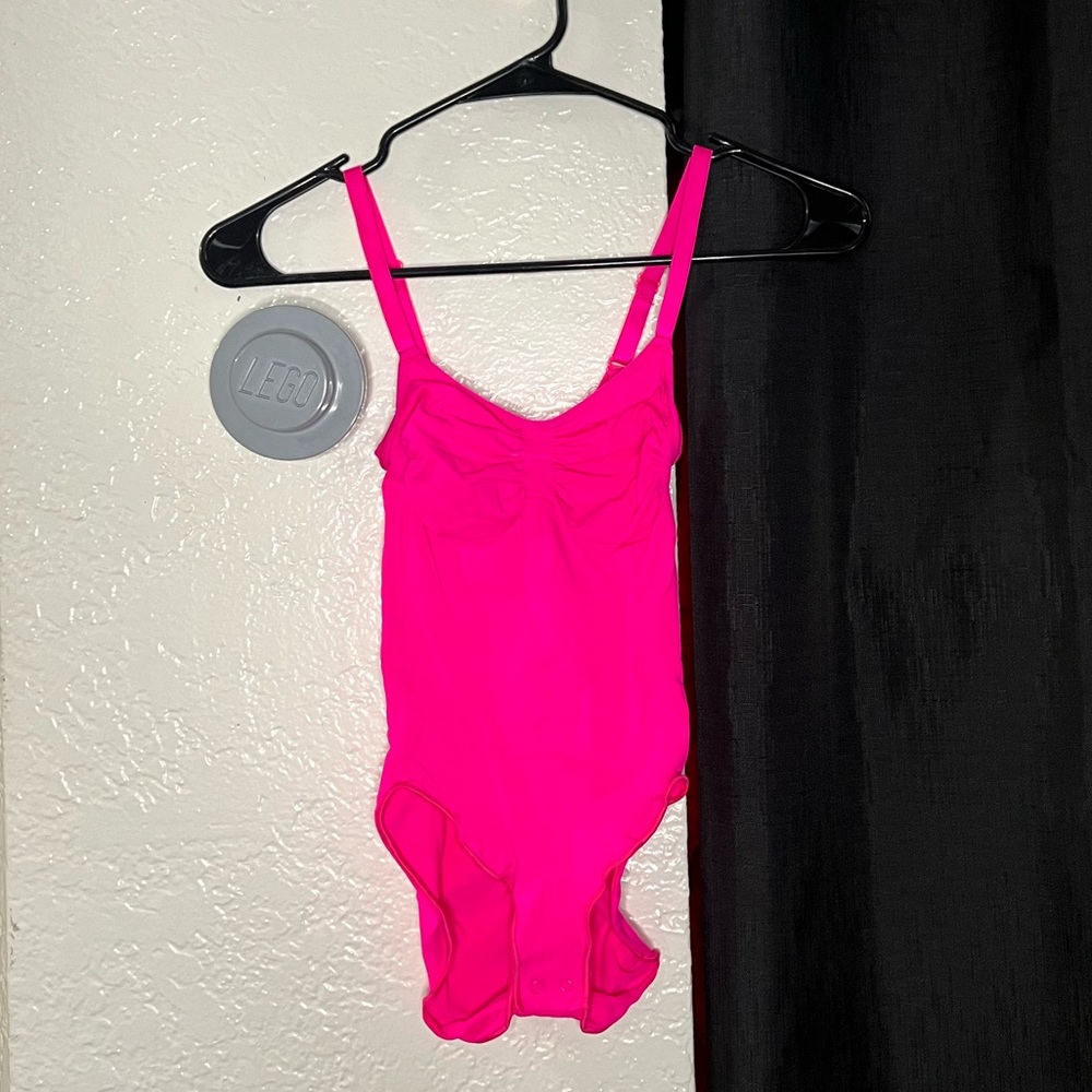 SKIMS Sculpting Bodysuit in Hot Pink